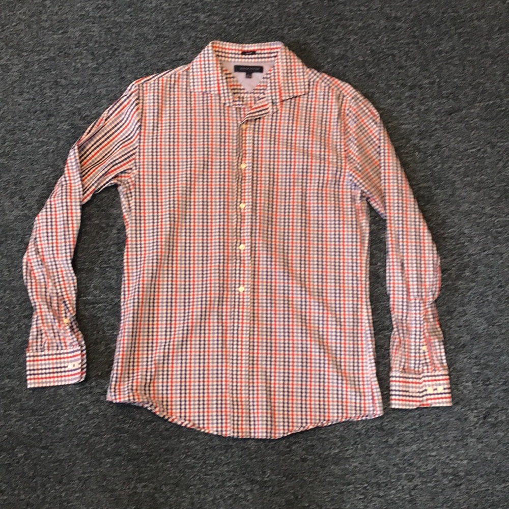 Men’s Tommy Hilfiger slim fit plaid button down